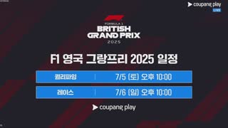 F1 영국 그랑프리 프랙티스 3 썸네일